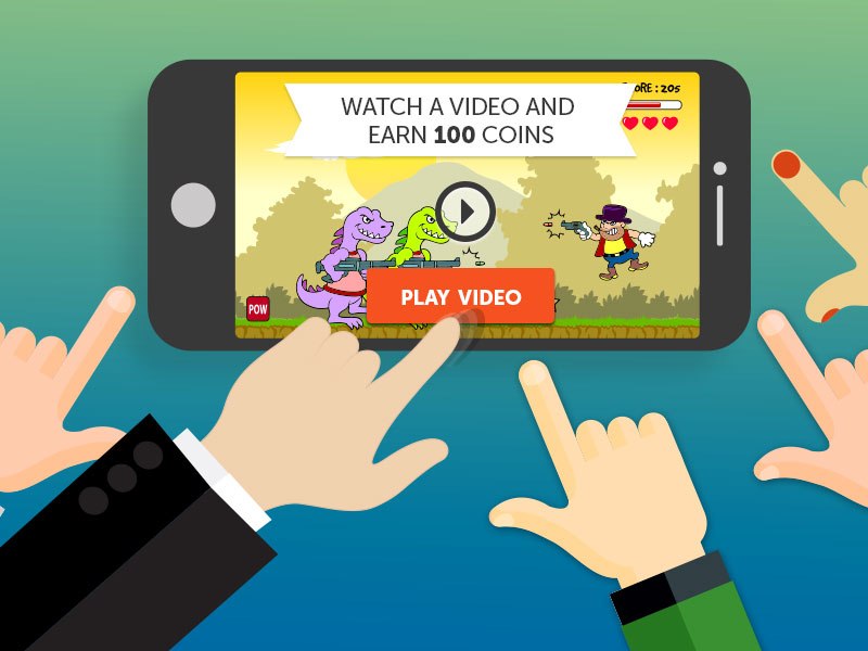 Rewarded to play: Incentivising video ads